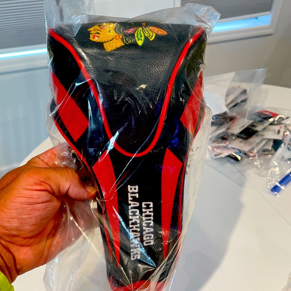 Chicago Blackhawks Golf Club Cover